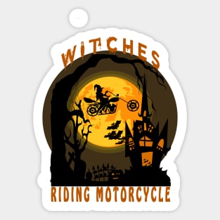 Halloween Witches scary T-Shirt for men and women Sticker